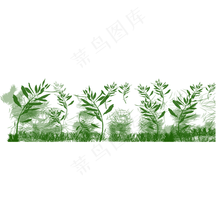 春天绿色草地(2000X2000(DPI:300))psd模版下载