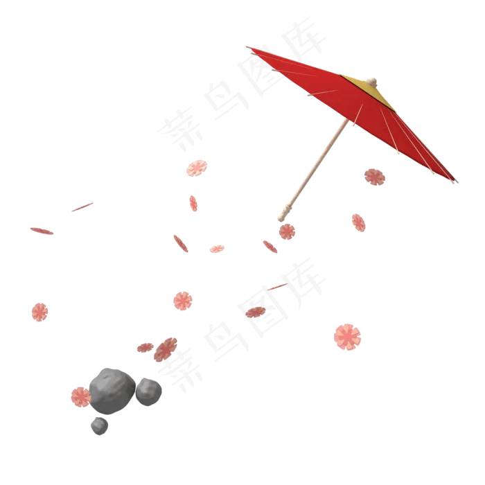 红伞,免抠元素