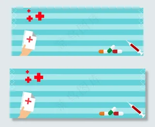 卡通医疗安全banner