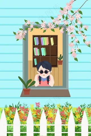 小清新系列生机勃勃的春天