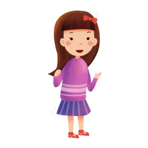 长头发可爱女孩