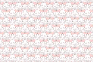 装饰艺术玫瑰金无缝图案