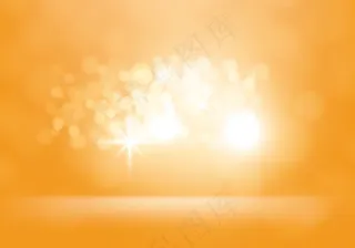 矢量黄色抽象背景闪烁