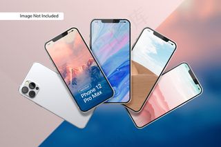 智能手机12 pro max实体模型样机