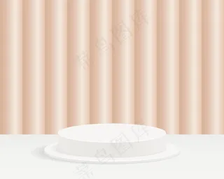 具有几何形式的抽象最小场景背景。产品展示设计。