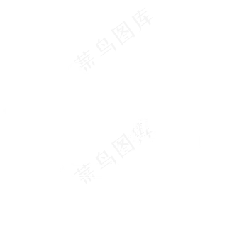 矢量白色线性复杂白露设计字体菜鸟图库原创