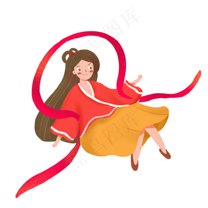 神话人物嫦娥元素