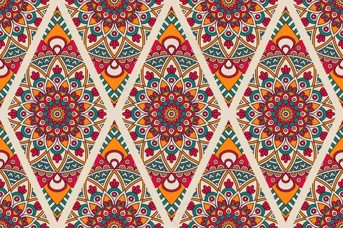 装饰美丽的背景几何圆元素