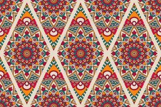 装饰美丽的背景几何圆元素