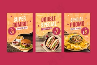 组合优惠-横幅banner概念