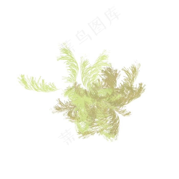 秋天枯草黄色植物(2000X2000(DPI:72))psd模版下载