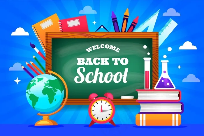 带返校刻字背景的黑板eps,ai矢量模版下载