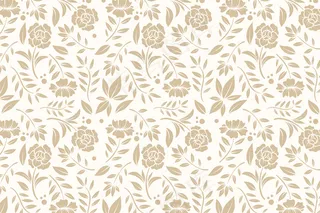 复古花卉装饰背景