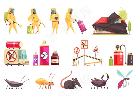 消毒害虫控制装置