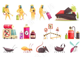 消毒害虫控制装置