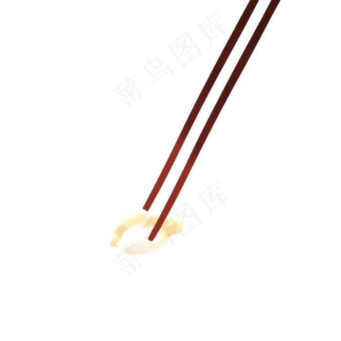 筷子夹饺子(2000X2000(DPI:300))psd模版下载