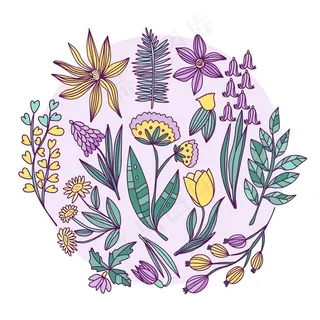 手绘春花系列