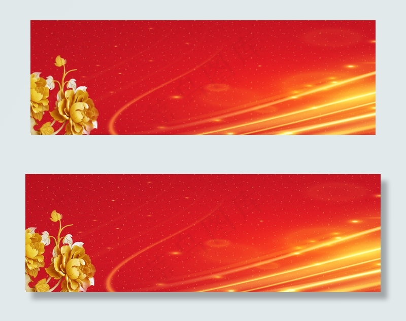 喜庆红色线条背景模板