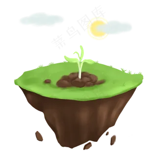 植物类季节春天嫩芽生机,免抠元素