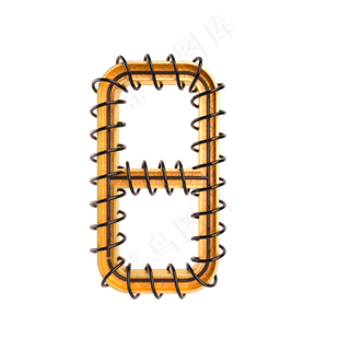 黑金倒计时周年庆数字8