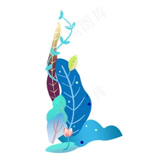 春天植物装饰下载