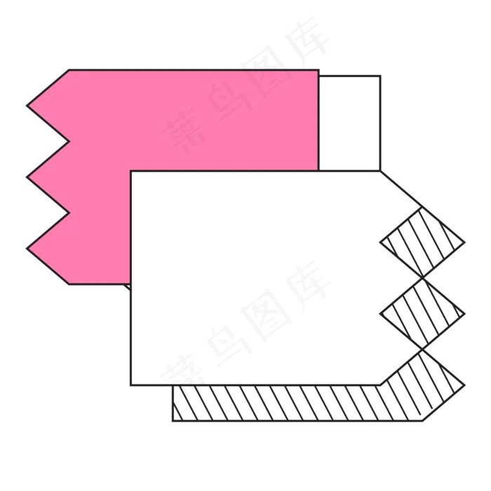 电商几何促销标签(2000*2000px 300 dpi )ai矢量模版下载