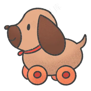 儿童节玩具小车卡通