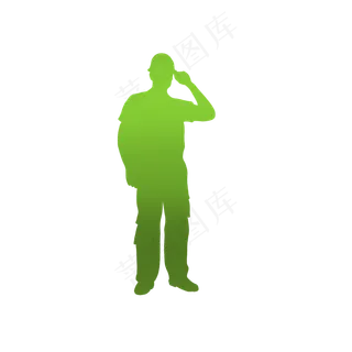 绿色工程师人物形象 绿色工程师人物形象