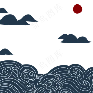 中国风戏曲新日文化风,免抠元素