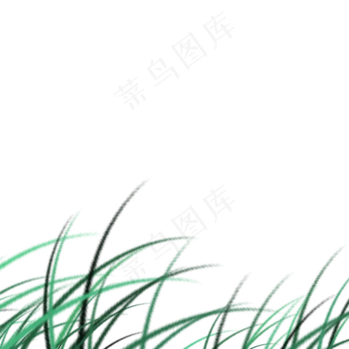 卡通小草PNG下载(2000X2000(DPI:300))psd模版下载