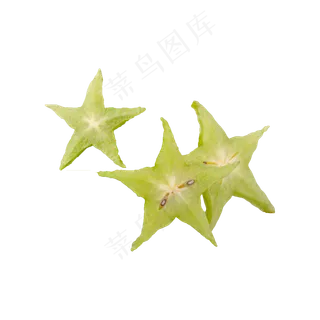 三片杨桃（png免抠）