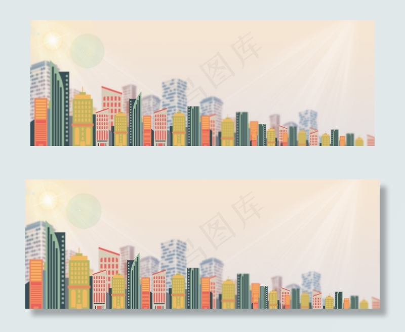 房地产宣传创意合成(1920*700px 	       )psd模版下载