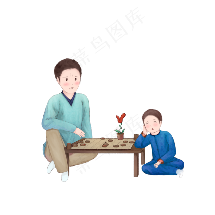 父亲节下象棋(2000X2000(DPI:299))psd模版下载