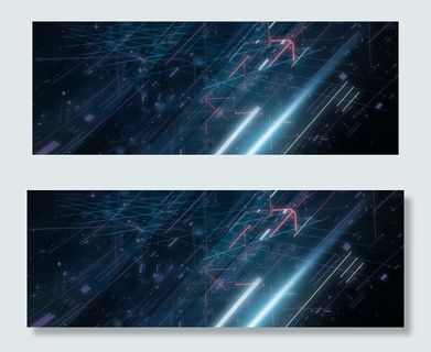 线条科技感十足背景