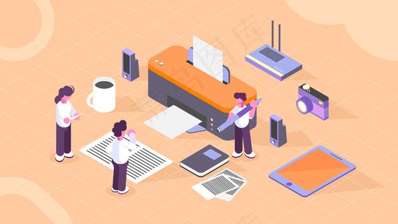 2.5D职场商务办公
