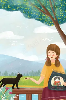 宠物生活场景之可爱猫咪治愈 宠物生活场景之可爱猫咪治愈