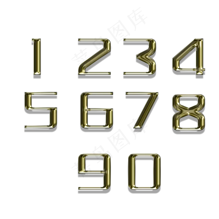 立体数字符号矢量素材,免抠元素艺术字(1645*3200px)eps,ai矢量模版下载