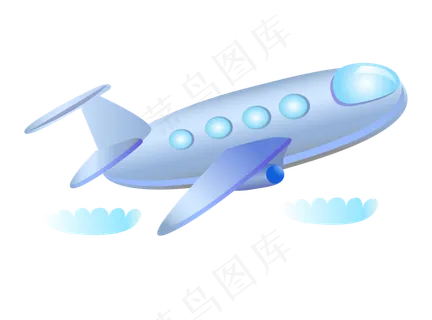 卡通飞机儿童玩具设计,免抠元素
