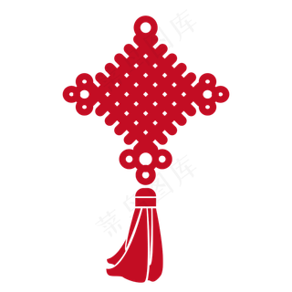 中式中国结矢量素材16,免抠元素