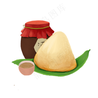 端午节粽子雄黄酒