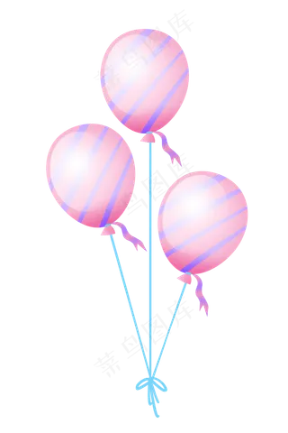 紫色儿童节气球