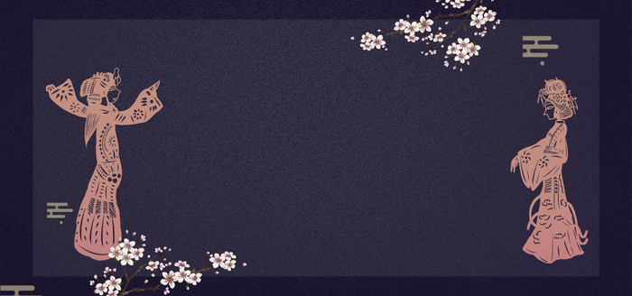 中国风古典皮影banner(1920*900px 	       )psd模版下载