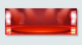 简单灯光促销场景