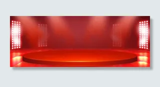 简单灯光促销场景