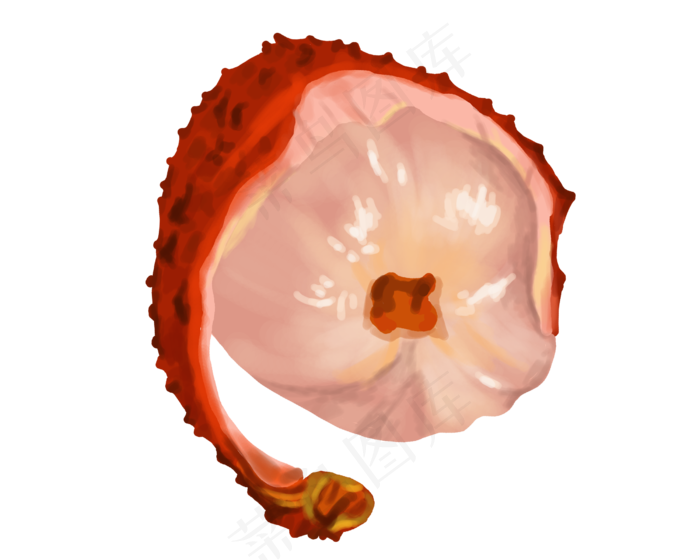 荔枝夏季水果小吃