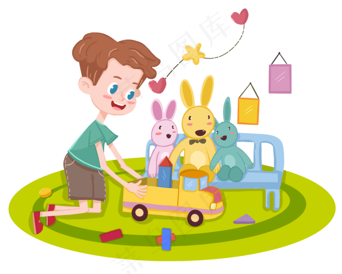 儿童节玩具节日