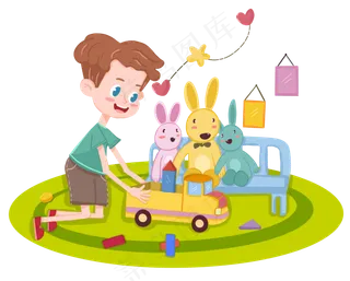 儿童节玩具节日