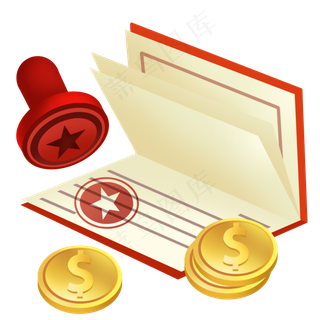 商务办公盖印盖章