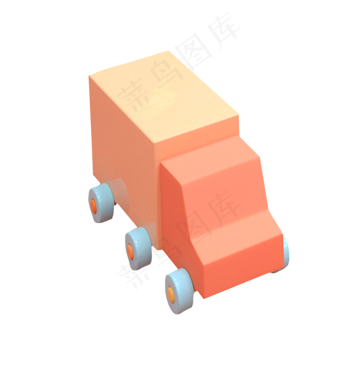 儿童节母婴立体汽车