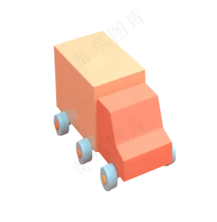 儿童节母婴立体汽车